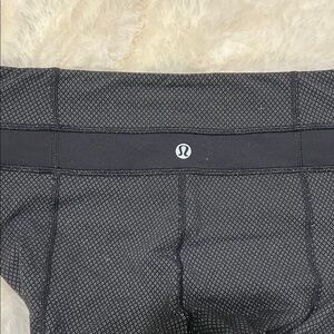 lululemon Black Textured Microdot Leggings